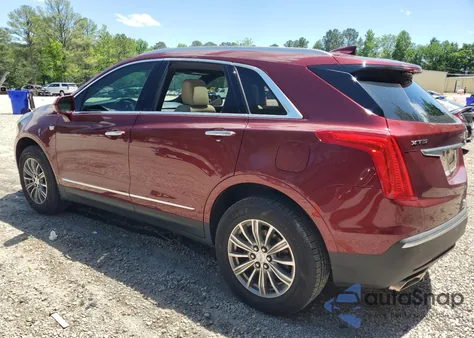 2017 Cadillac Xt5 Luxury из США, поврежденный, VIN 1GYKNBRS6HZ103449
